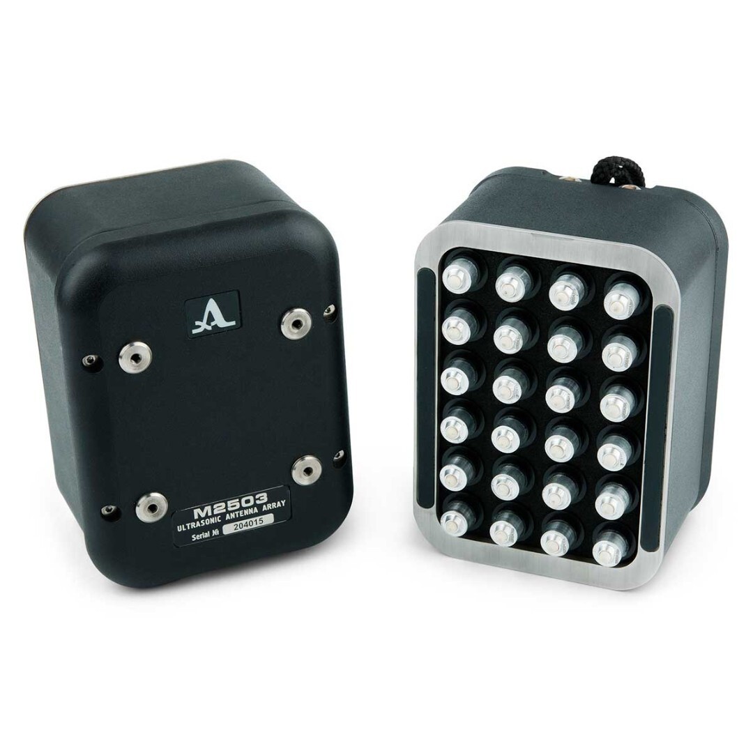 M2503 - dual aperture longitudinal wave DPC transducer array 100 KHz