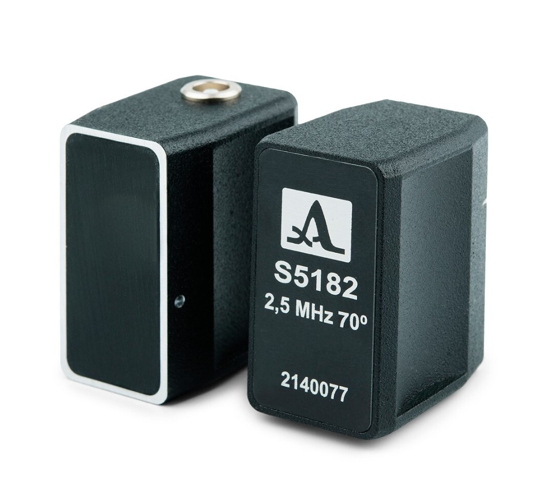 S5182 – angle-beam transducer 2,5 MHz / 70°